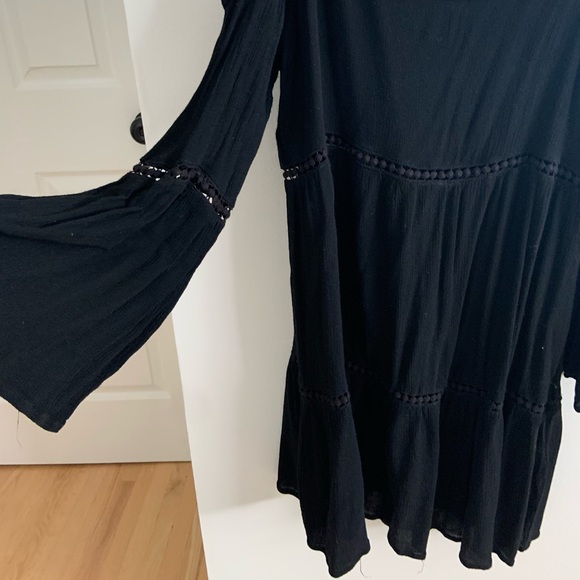 Black design lab boho mini dress - Picture 2 of 2